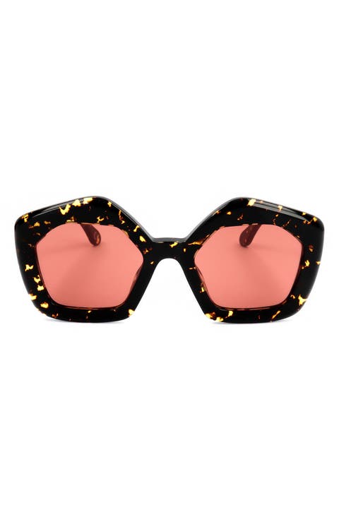 51mm Square Sunglasses