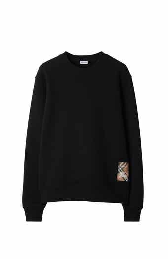 Burberry Logo Cotton Blend Sweatshirt Nordstrom