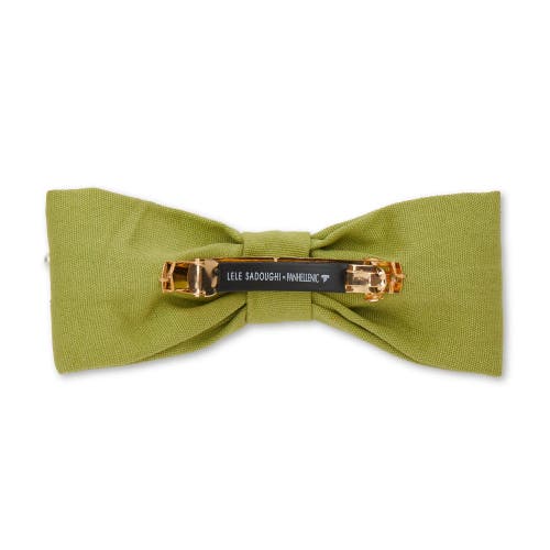 Lele Sadoughi Kappa Delta Riley Bow In Green