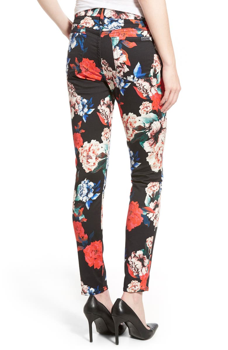 7 For All Mankind <sup>®</sup> Ankle Skinny Jeans, Alternate, color,