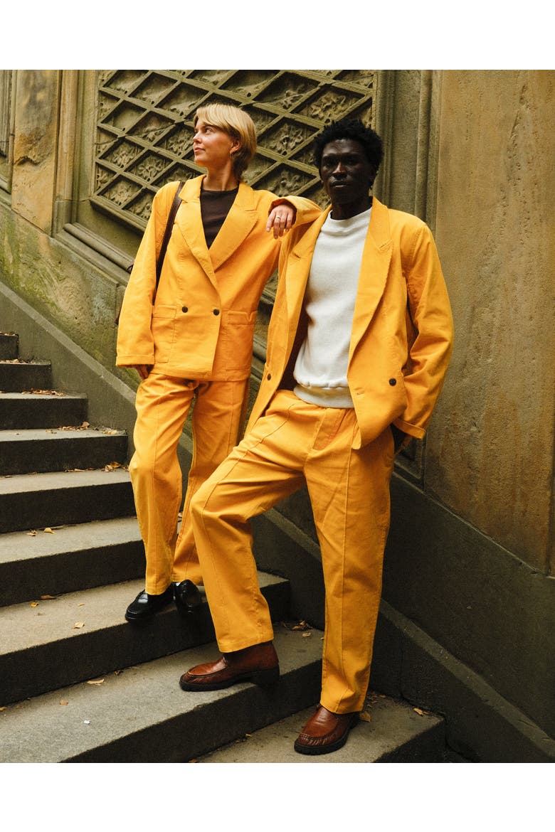 Easy-Going Jacket, Alternate, color, Saffron