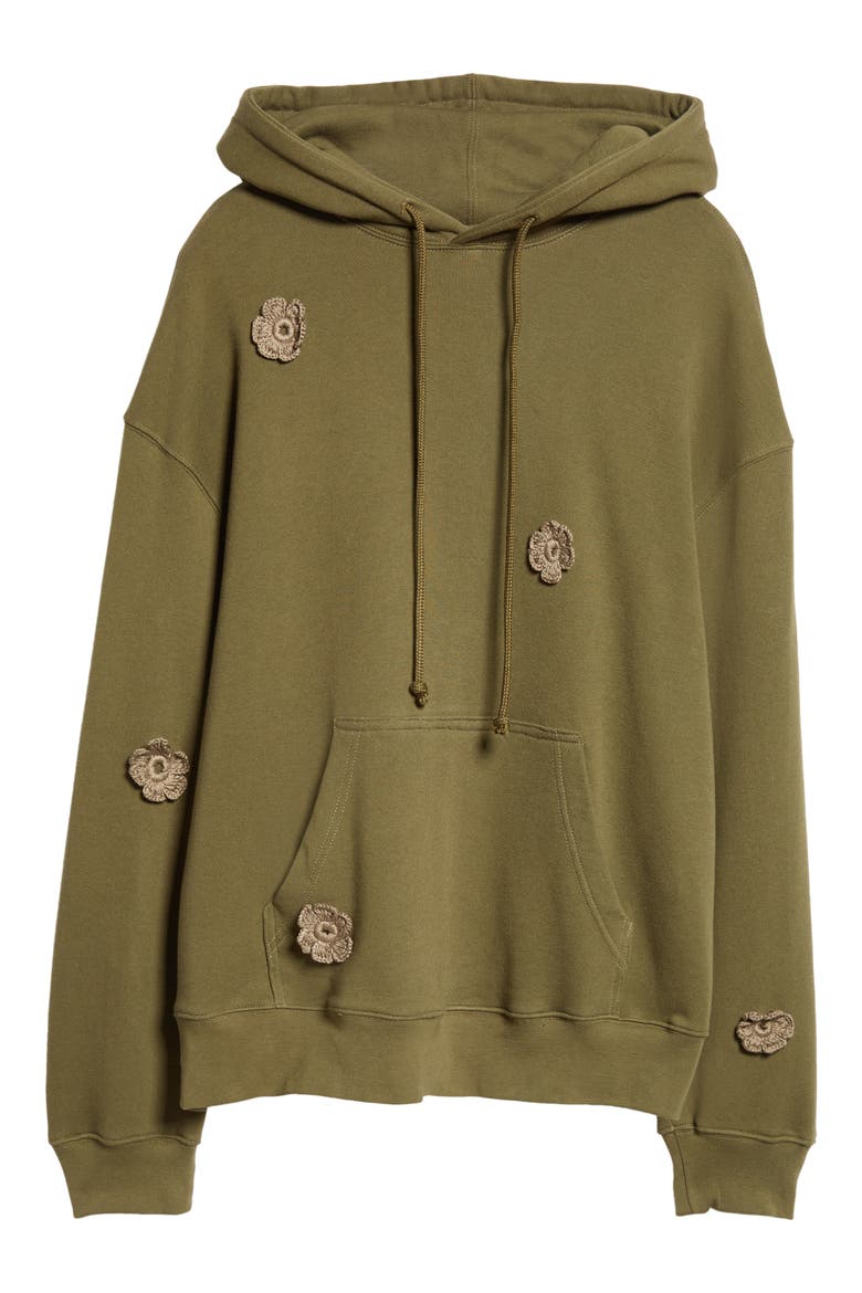Daisie Gym Hoodie, Alternate, color, GREEN