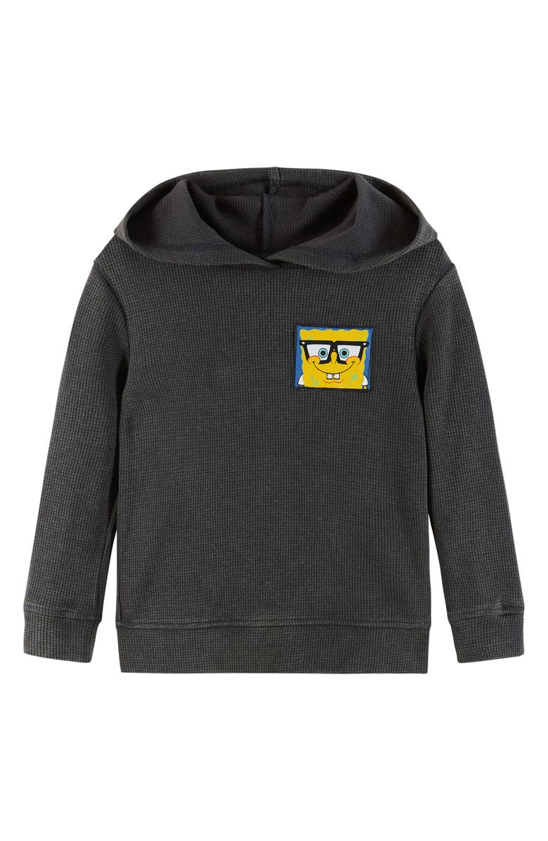 Andy & Evan SpongeBob SquarePants<sup>™</sup> Waffle Knit Hoodie & Joggers Set, Alternate, color,