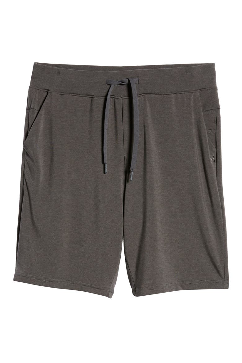 Ultrasoft Jogger Pajama Shorts, Alternate, color, CHARCOAL