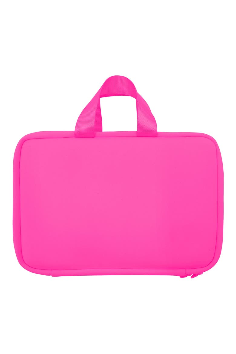 Everleigh Hanging Toiletry Bag, Main, color, HOT PINK