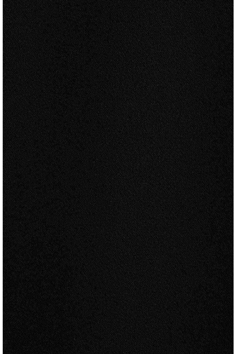 Pleated Bodice Sheath Dress, Alternate, color, ANNE BLACK