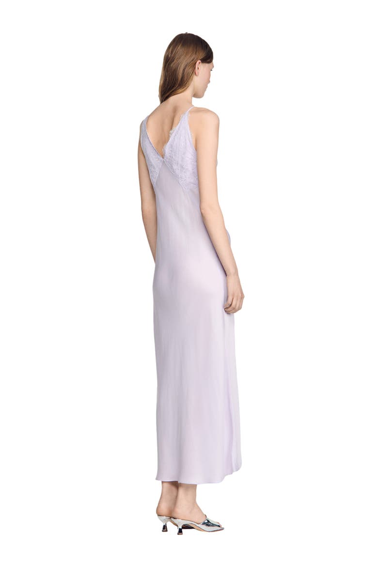 Lace maxi dress, Alternate, color, Mauve