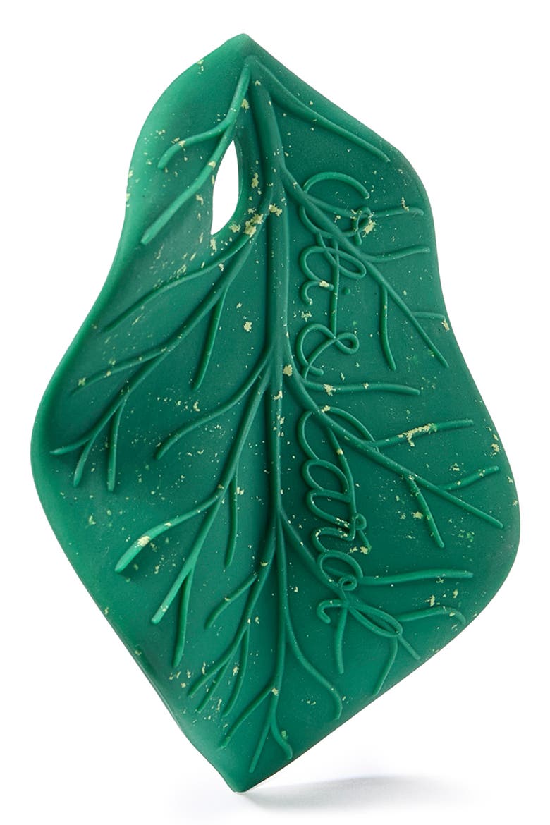 Chlorophyll Leaf Teether, Alternate, color, NO COLOR