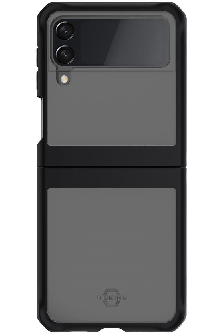 Hybrid Solid Case for Samsung Galaxy Z Flip3 5G, Main, color, Black
