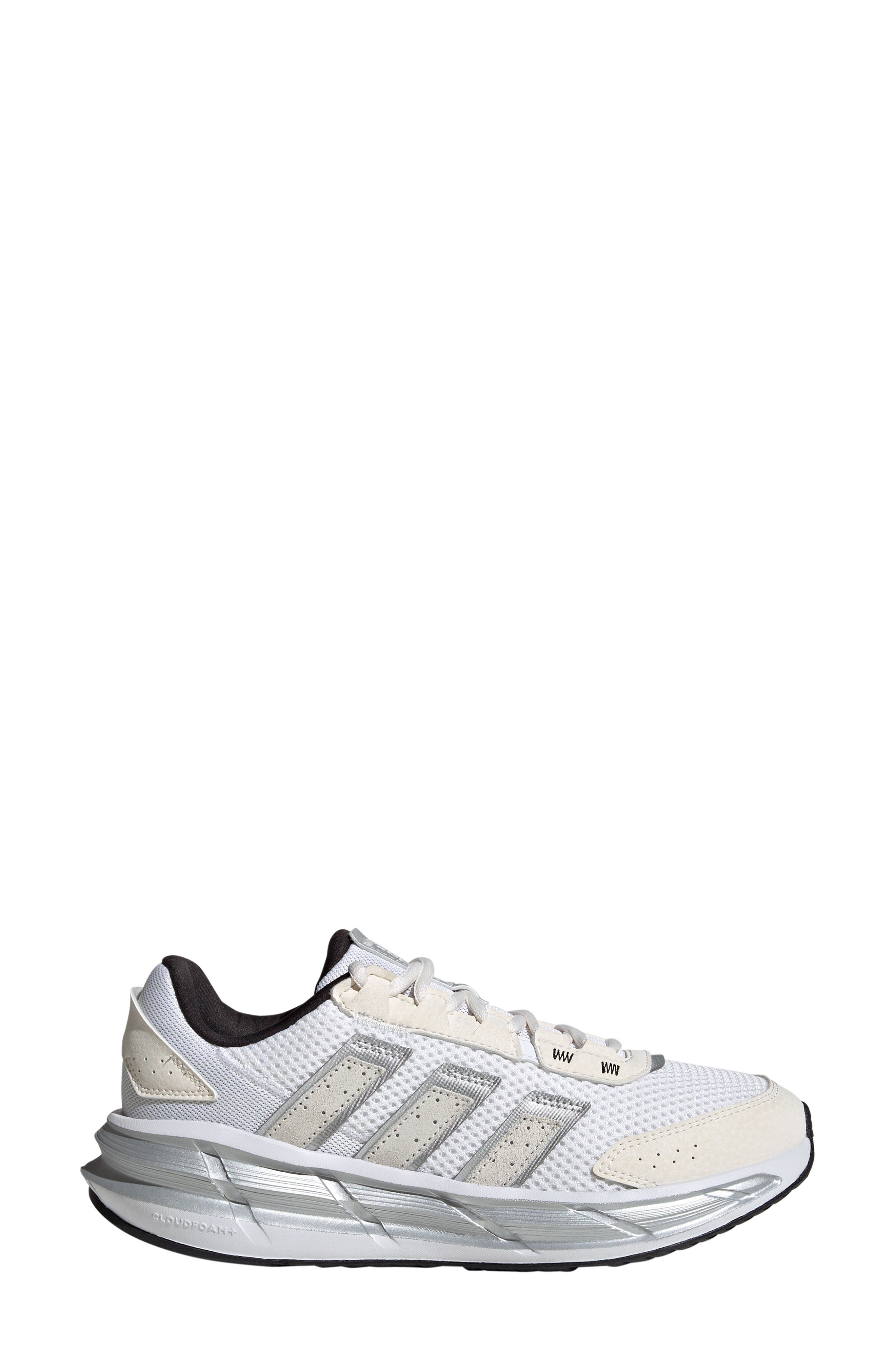adidas Astrastar Sneaker, Alternate, color, White/ Silver Met/ Chalk White