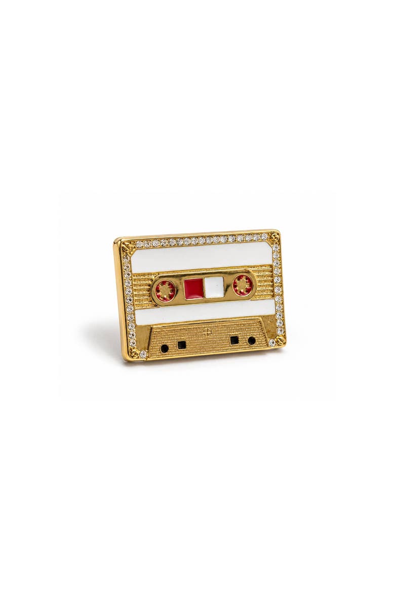 Amara Brooch, Main, color, Gold