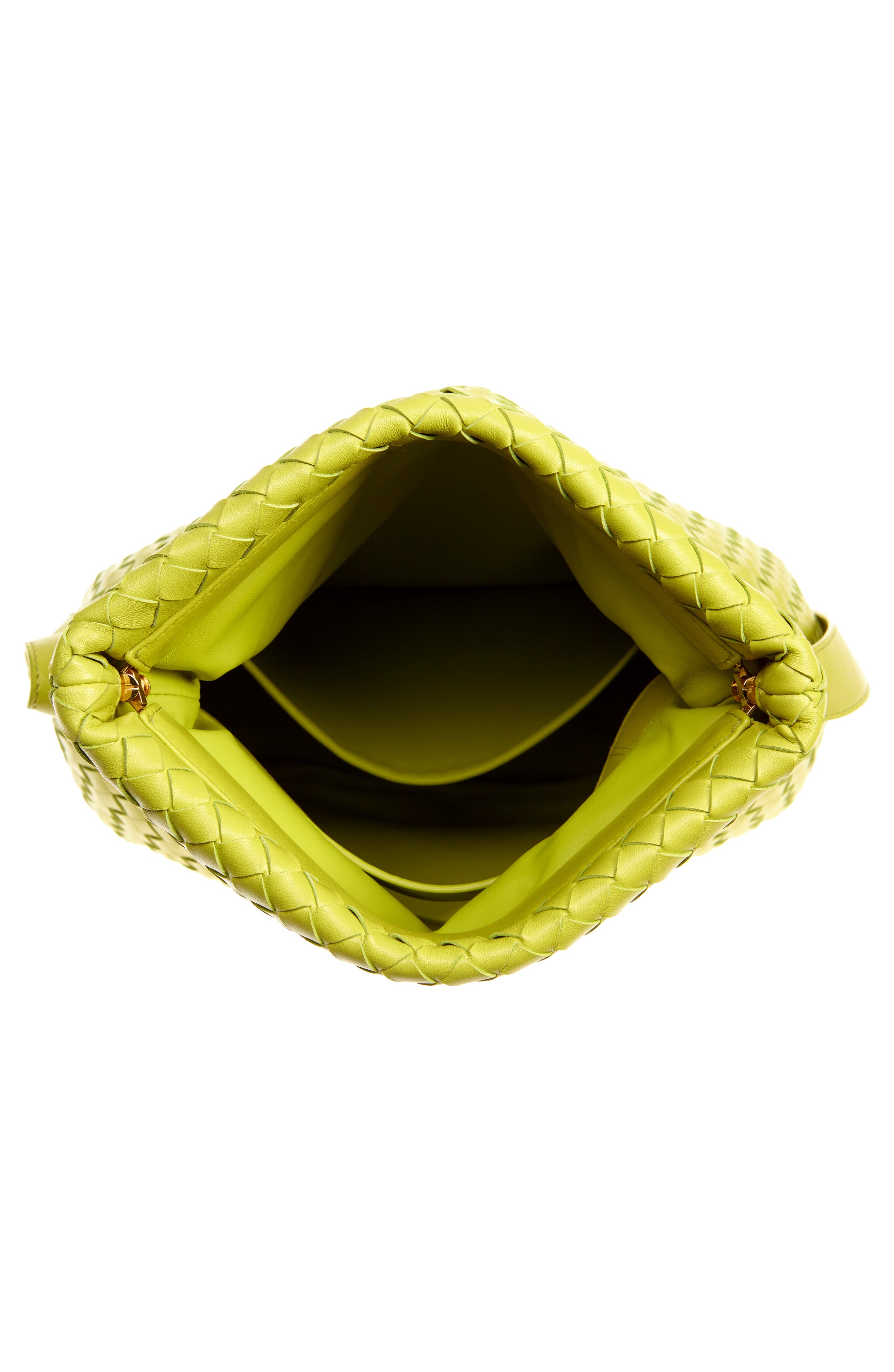 Bottega Veneta The Fold Padded Intrecciato Leather Crossbody Bag, Alternate, color, 