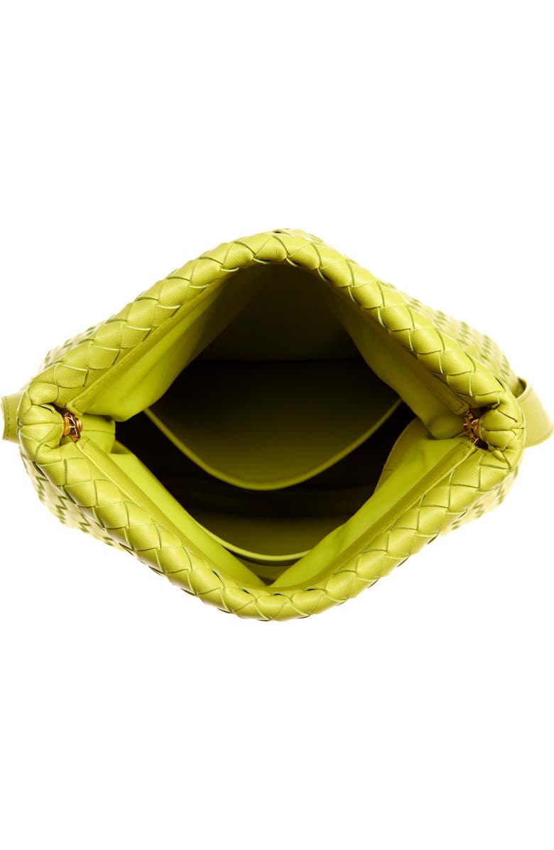 Bottega Veneta The Fold Padded Intrecciato Leather Crossbody Bag, Alternate, color,