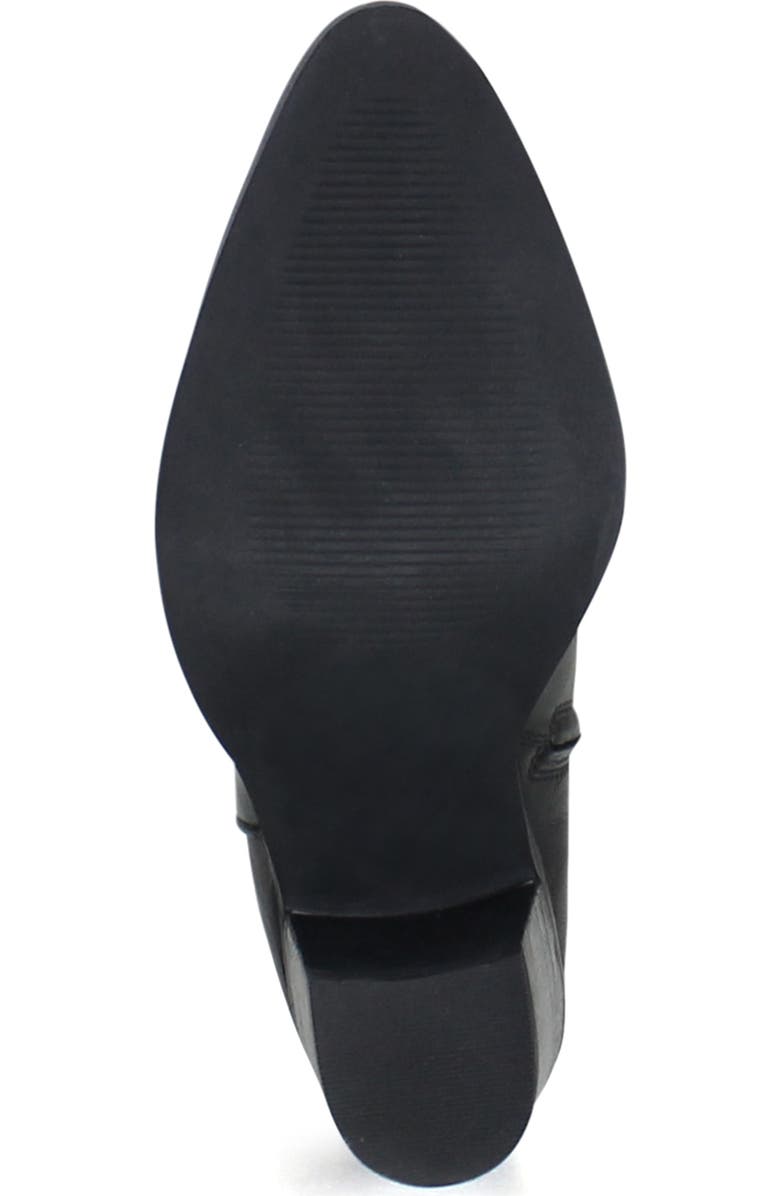 Diba True GLAM GIRL Leather Western Mid-Calf Boot, Alternate, color, Black