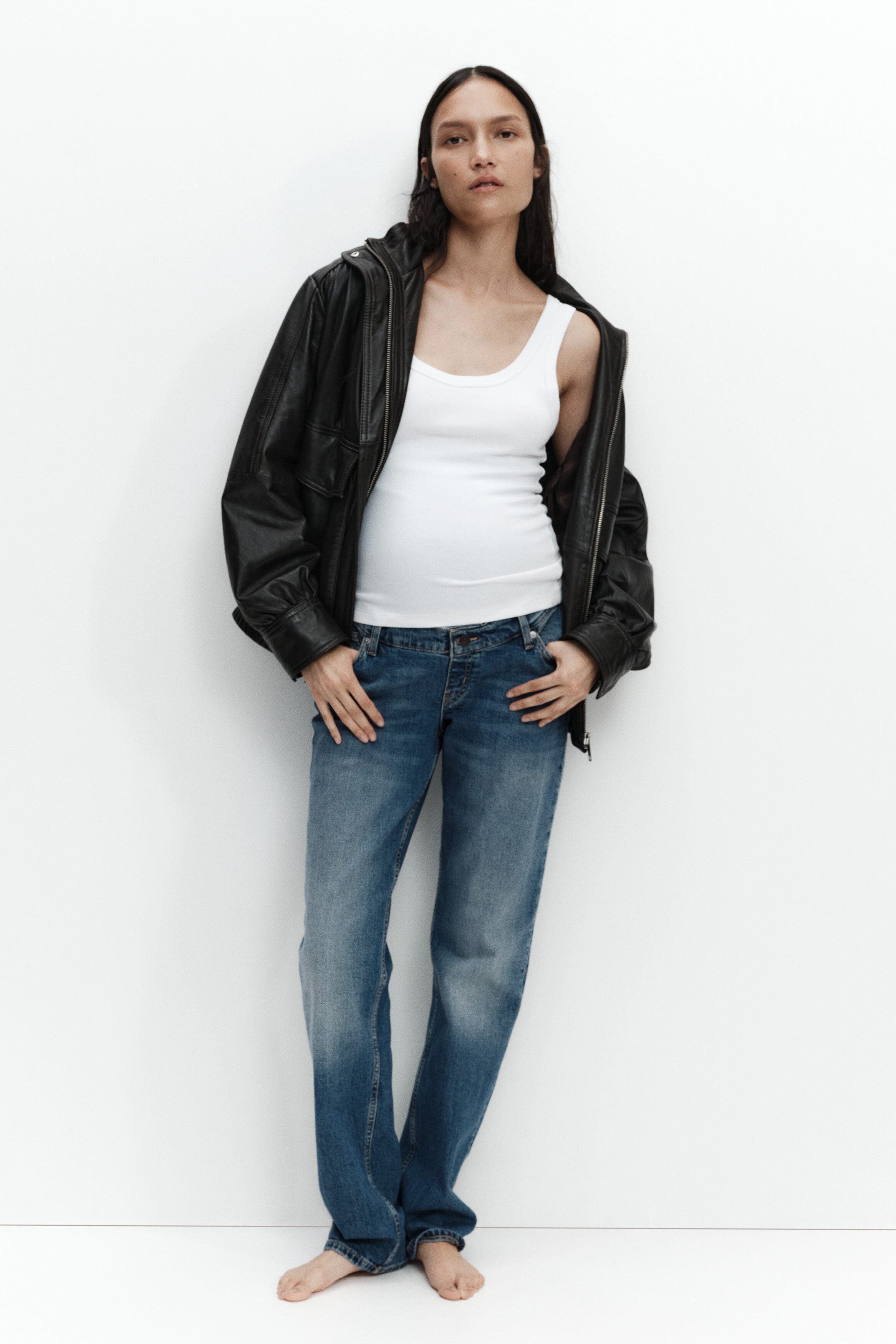 selected Denim blue