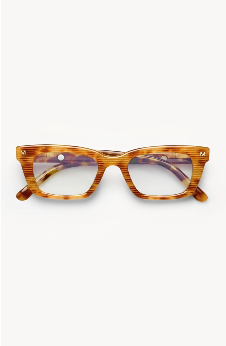 MACHETE Ruby Optical Blue Light Frames, Main, color, Light Tortoise Stripe