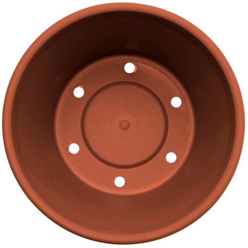 Bloem 12 Inch Terra Pot Planter, Terra Cotta In Brown