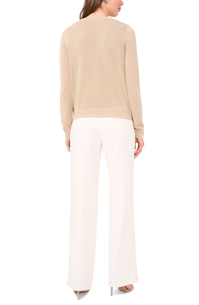 Halogen<sup>®</sup> V-Neck Cardigan, Alternate, color, Taupe Bisque