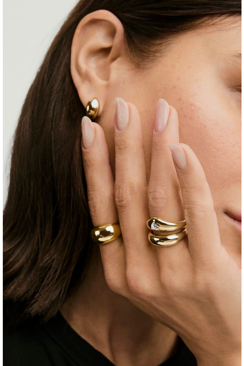 Dôme Ring, Alternate, color, 18K Gold Vermeil