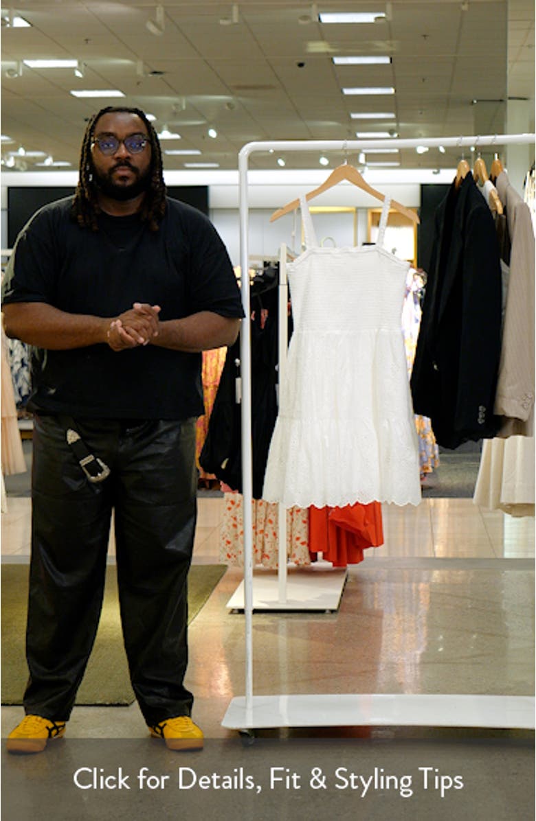 Preston Cotton Eyelet Sundress, sales video thumbnail