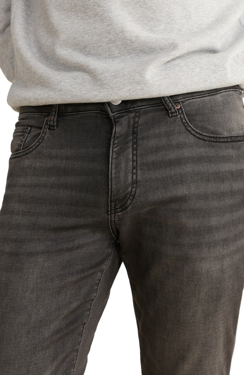 WARP+WEFT AMS Slim Knit Jeans, Alternate, color, Faded Black