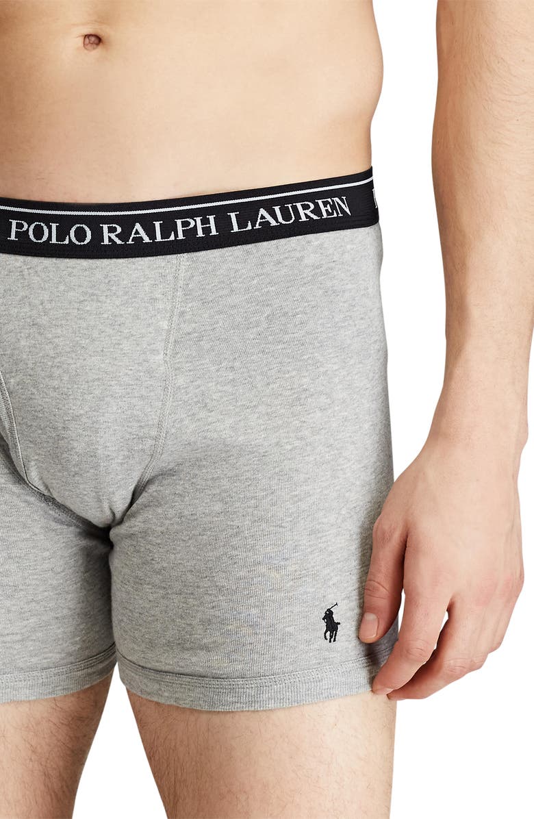 Assorted 5-Pack Cotton Boxer Briefs