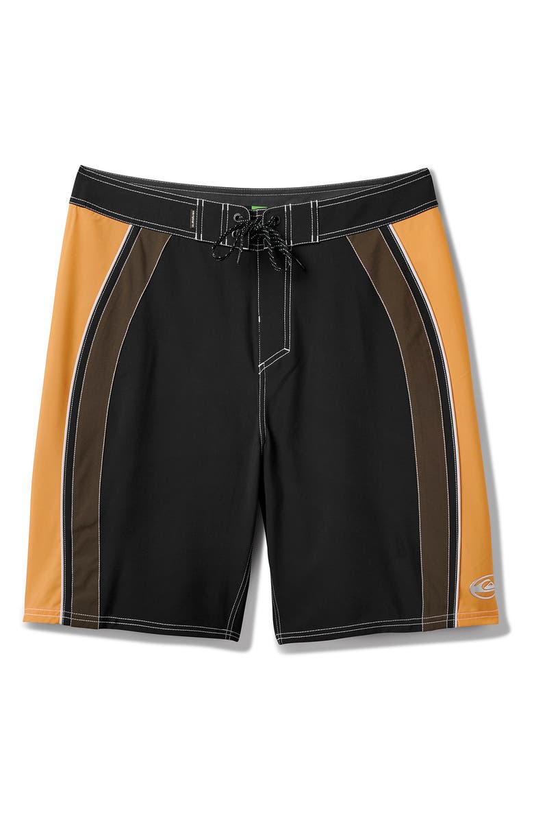 Quiksilver Mercury 21 Board Shorts, Main, color, Orange/ Black