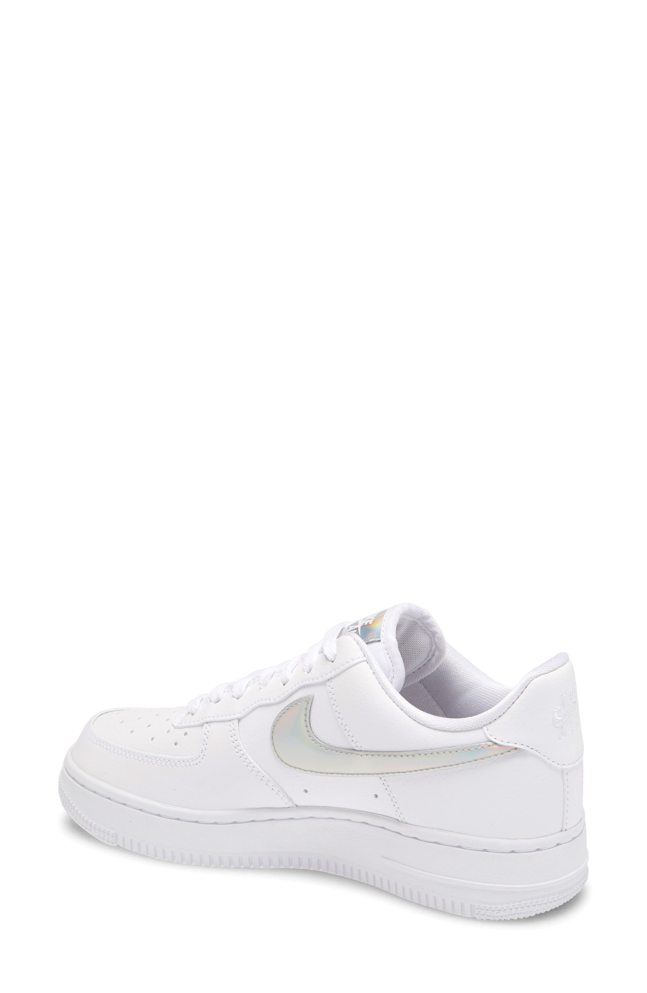 Air Force 1 Low Ess Sneaker, Alternate, color, WHITE/ WHITE/ WHITE