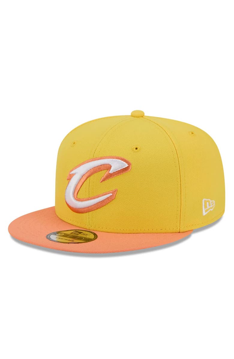 New Era Men's New Era Gold Cleveland Cavaliers 2025/26 City Edition Alternate 9FIFTY Snapback Hat, Alternate, color, Gold