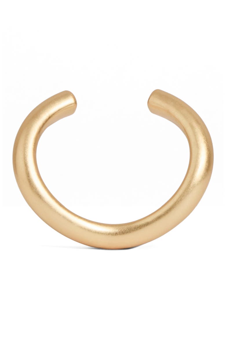 Freida Wave Cuff Bracelet, Main, color, GOLD TONE