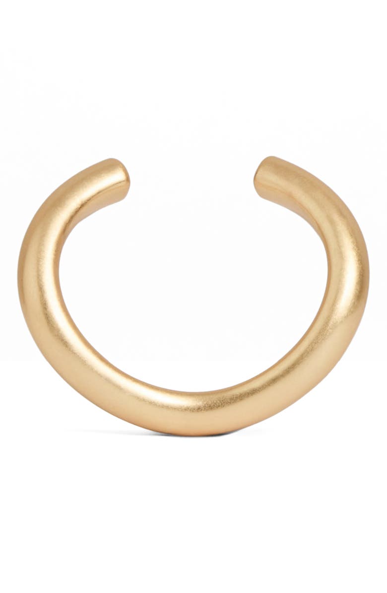 Reiss Freida Wave Cuff Bracelet, Main, color, Gold Tone