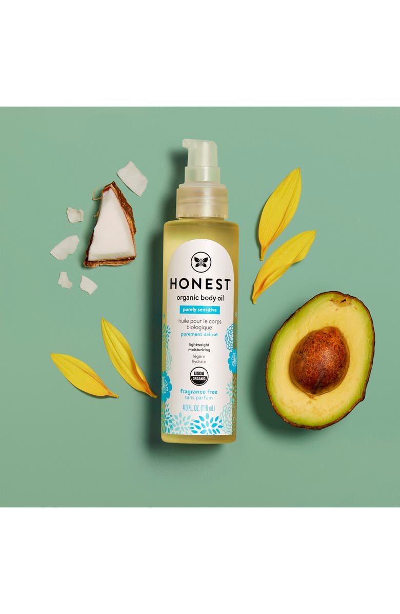 The Honest Company Organic Body Oil, Alternate, color, 
