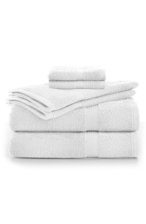 Essentials 6-Piece Cotton Bath Towel Set