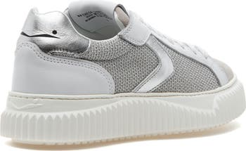 送料関税込【VOILE BLANCHE】LIPARI WOVEN レザー スニーカー 592951_100_ss_01?impolicy=qlt-