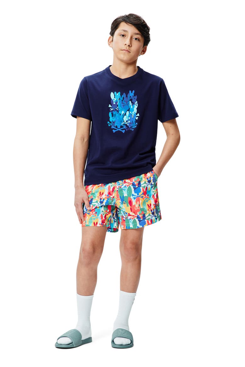 Kids' Tanner Pima Cotton Graphic T-Shirt, Alternate, color, EVENING BLUE