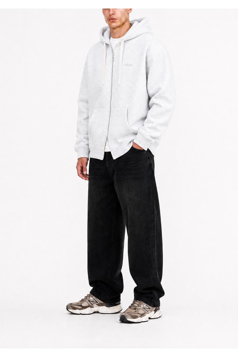 Floyd Zip Through Hood, Alternate, color, white marl