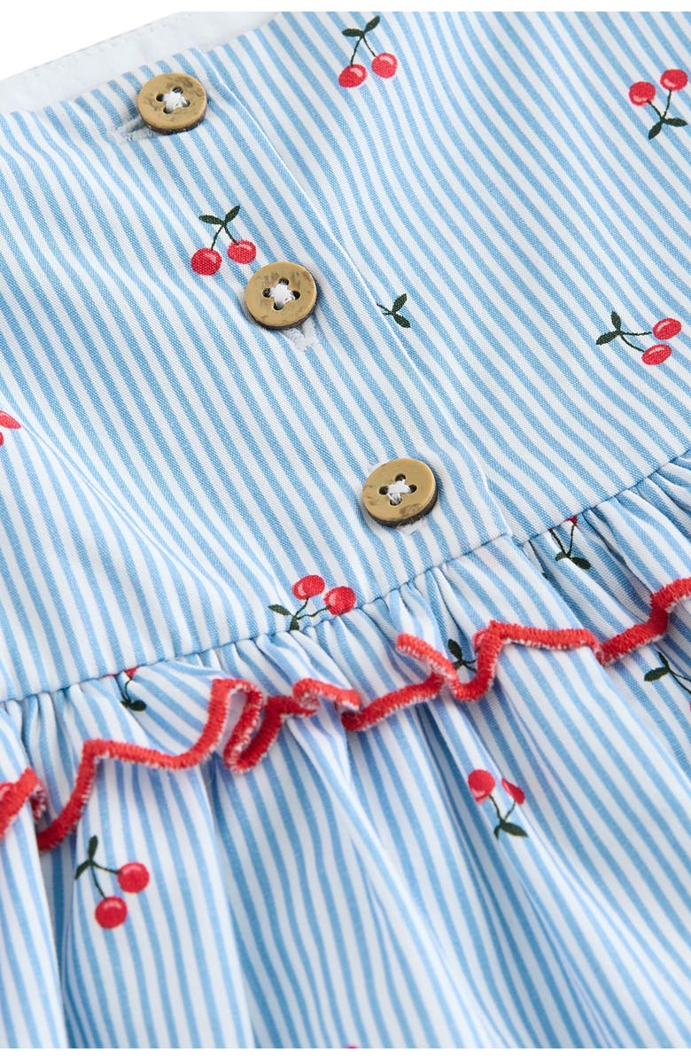 NEXT Kids' Cherry Stripe Sundress, Alternate, color, Blue