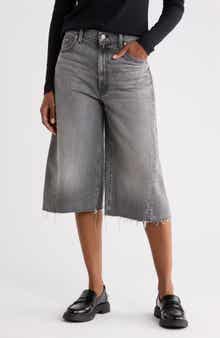 The Whole Lot Zip Twist Fray Shorts