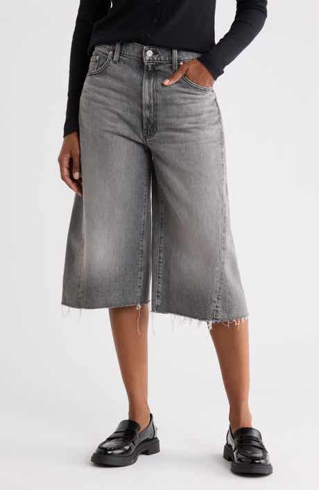The Whole Lot Zip Twist Fray Shorts