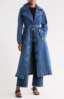 Ginny Denim Trench Coat