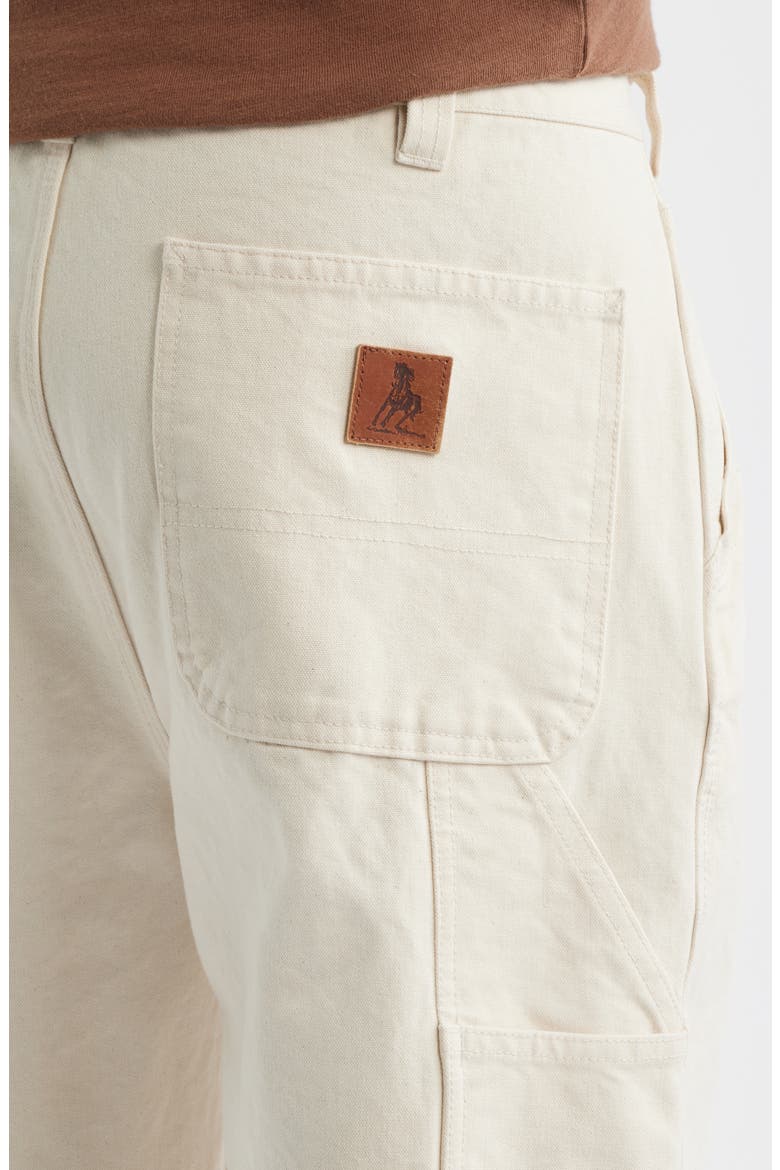 If Not for the Rest of Time Canvas Painter Pants, Alternate, color, NATURAL