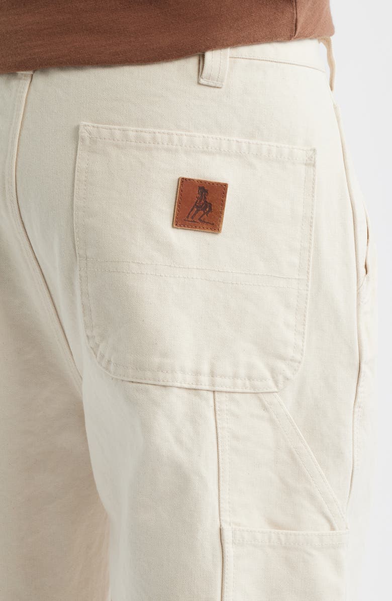 ONE OF THESE DAYS If Not for the Rest of Time Canvas Painter Pants, Alternate, color, Natural