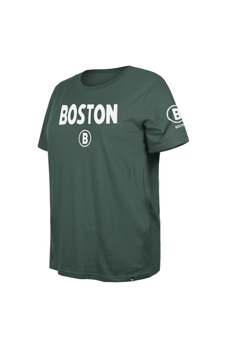 New Era Women's New Era  Green Boston Red Sox 2025 City Connect Plus Size T-Shirt, Alternate, color, 