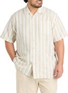 O'Neill Big & Tall Striped Sport Shirt