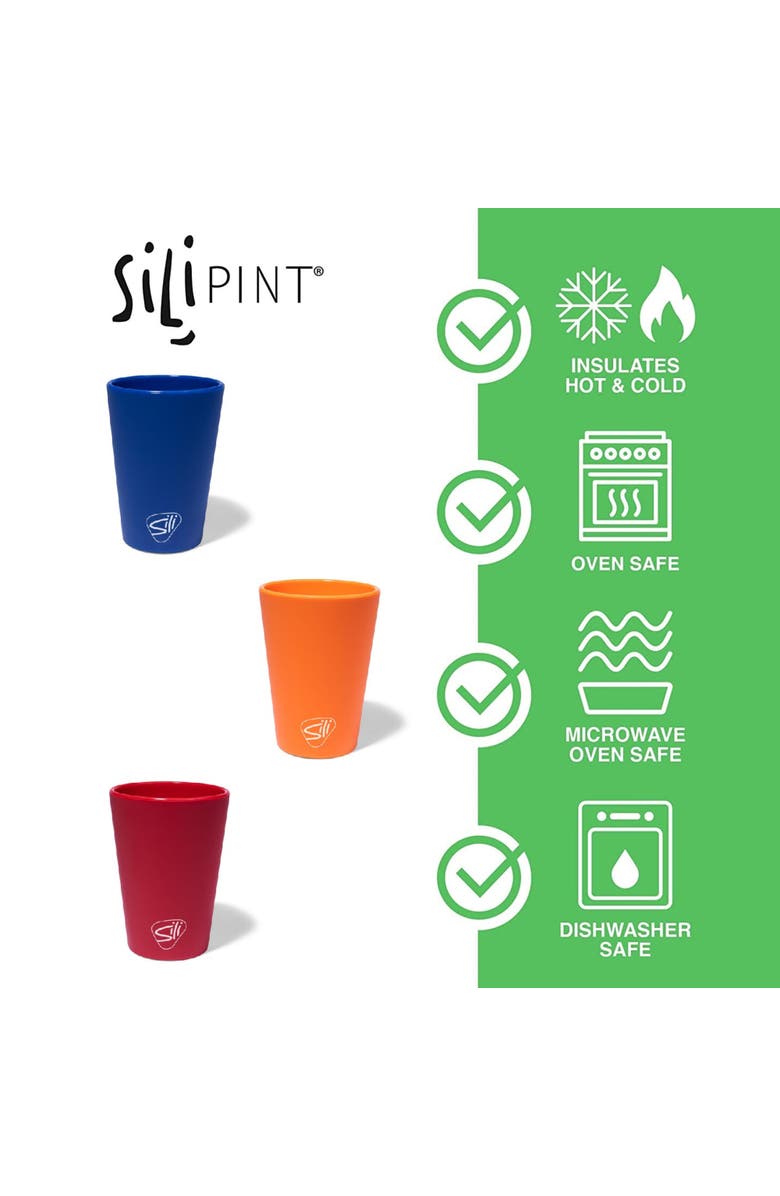 Silipint Silicone 1.5oz Shotglass Set 6 Pack, Alternate, color,