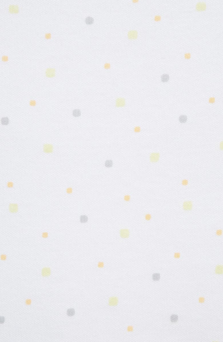 Little Me Ducks Organic Cotton Bodysuit & Pants 5-Piece Set, Alternate, color, 