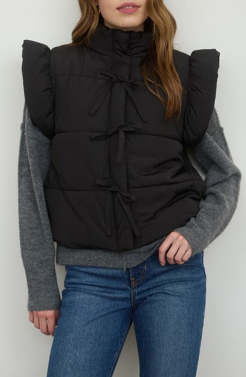 Bow Puffer Vest