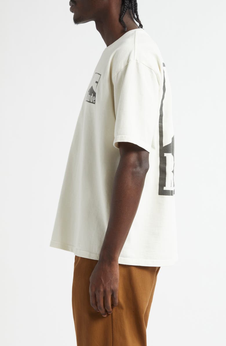 Rhude Chevron Logo Graphic T-Shirt, Alternate, color, 