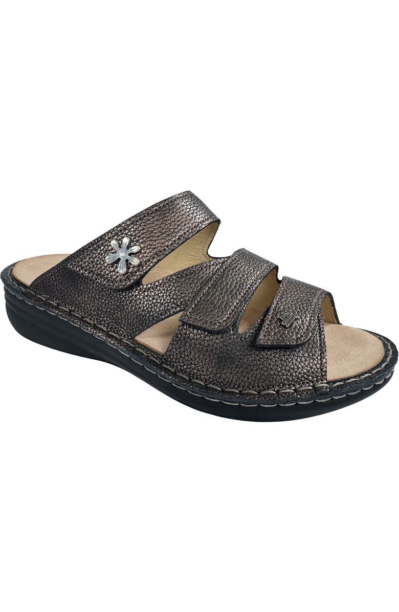 Finn Comfort Grenada Slide Sandal, Main, color, Copper Natural