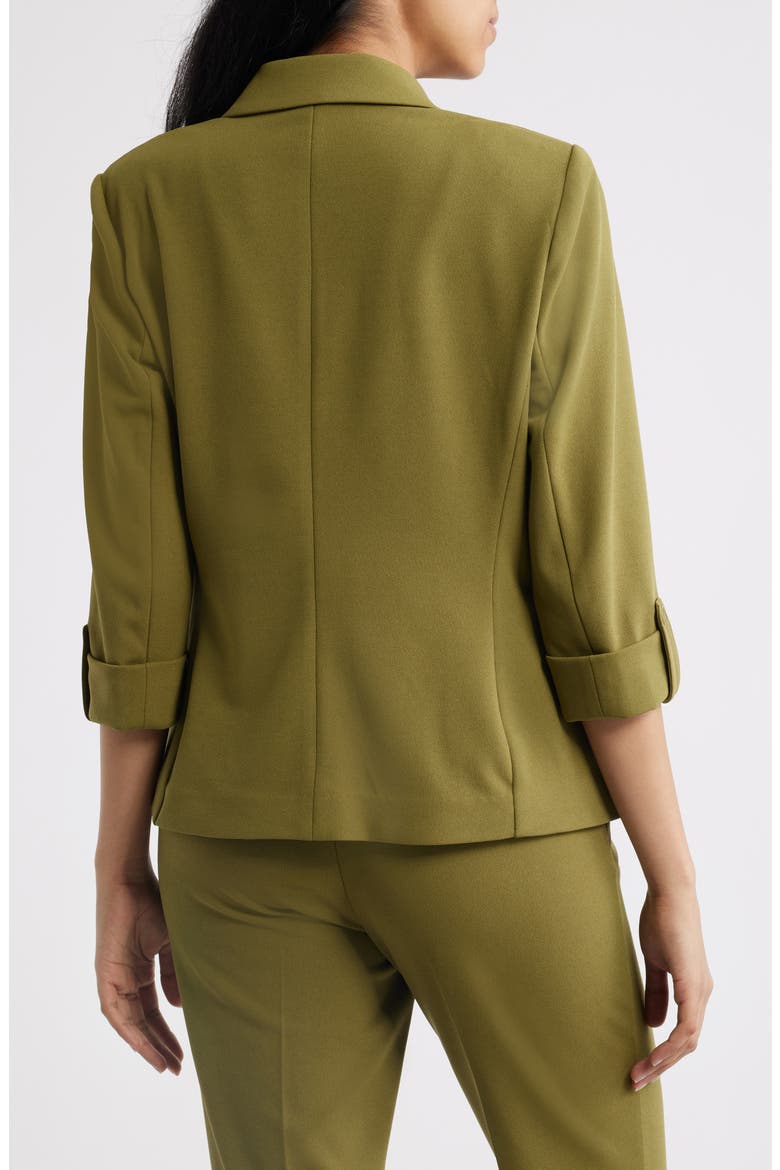 Roll-Tab Sleeve Jacket, Alternate, color, BAY LEAF